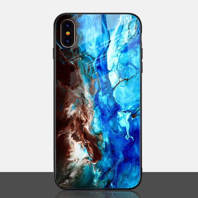Luxury Marble Phone Case for iPhone X Xs Max XR