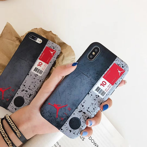 Michael Jordan 23 Basketball Cover for iPhone 6 6s 7 8 Plus XR XS MAX