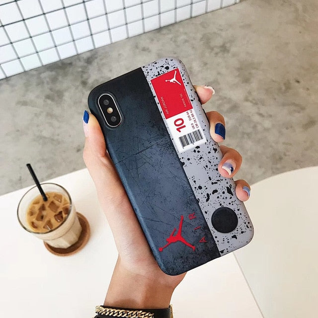 Michael Jordan 23 Basketball Cover for iPhone 6 6s 7 8 Plus XR XS MAX
