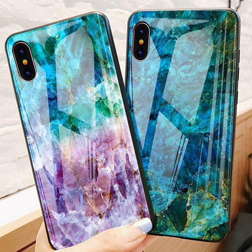 Luxury Marble Phone Case for iPhone X Xs Max XR