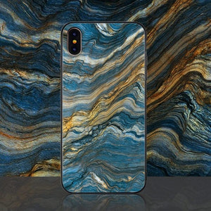 Luxury Marble Phone Case for iPhone X Xs Max XR