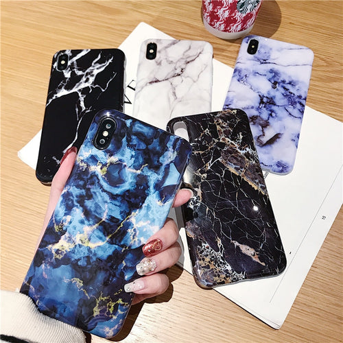 Luxury Marble Phone Case For iPhone