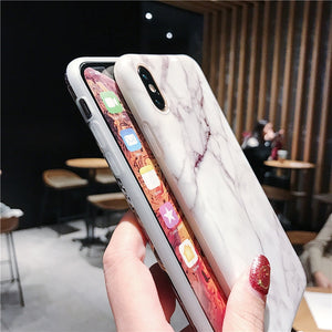 Luxury Marble Phone Case For iPhone