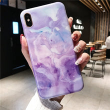 Load image into Gallery viewer, Luxury Marble Phone Case For iPhone