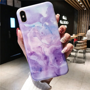 Luxury Marble Phone Case For iPhone