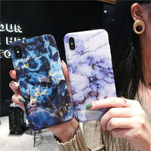 Load image into Gallery viewer, Luxury Marble Phone Case For iPhone