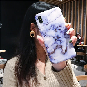 Luxury Marble Phone Case For iPhone
