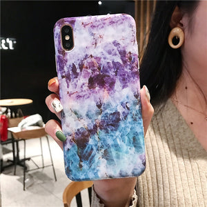 Luxury Marble Phone Case For iPhone