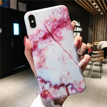 Load image into Gallery viewer, Luxury Marble Phone Case For iPhone