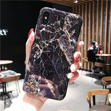 Load image into Gallery viewer, Luxury Marble Phone Case For iPhone