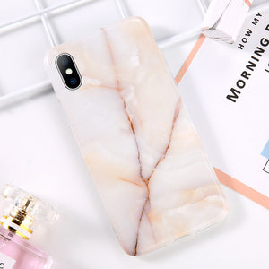 Colorful Marble Phone Case For iPhone