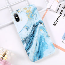 Load image into Gallery viewer, Colorful Marble Phone Case For iPhone