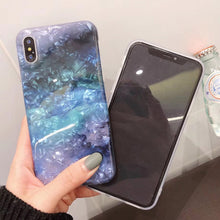 Load image into Gallery viewer, Gradient Marble Phone Case for iPhone