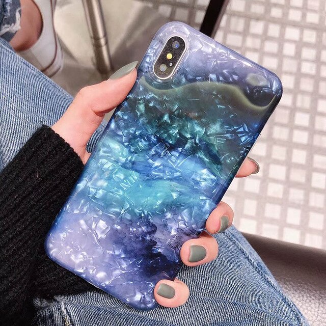 Gradient Marble Phone Case for iPhone
