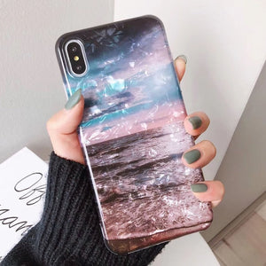 Gradient Marble Phone Case for iPhone