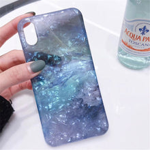 Load image into Gallery viewer, Gradient Marble Phone Case for iPhone