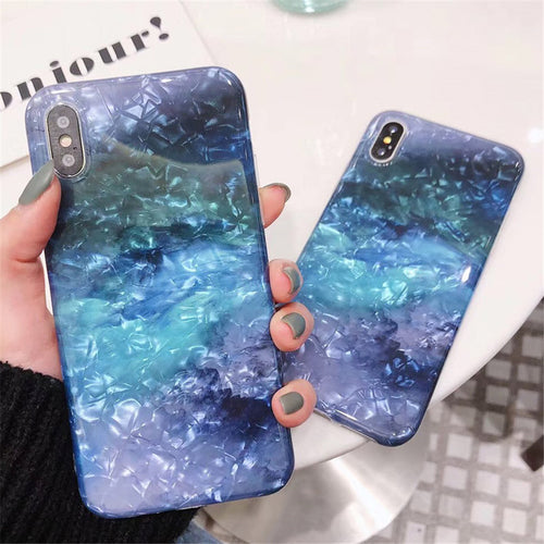 Gradient Marble Phone Case for iPhone